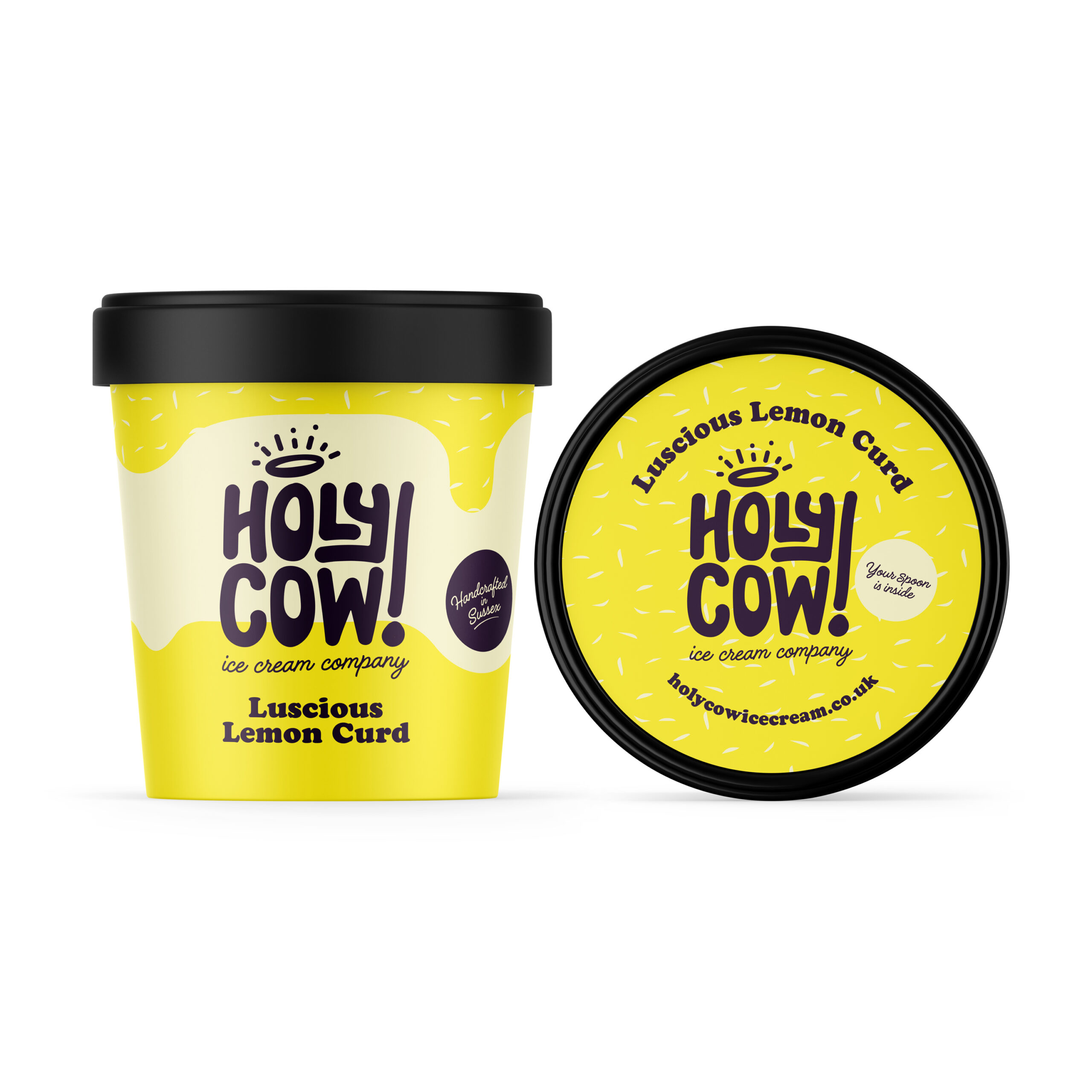 Lemon curd single scoop tub
