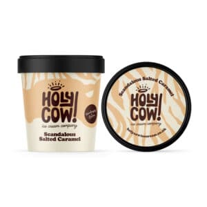 Salted caramel single scoop tub